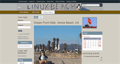 Desktop Screenshot of linuxbeach.net